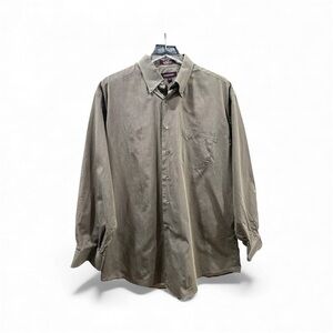 Nordstrom Men's Casual Tan Button-Down Shirt